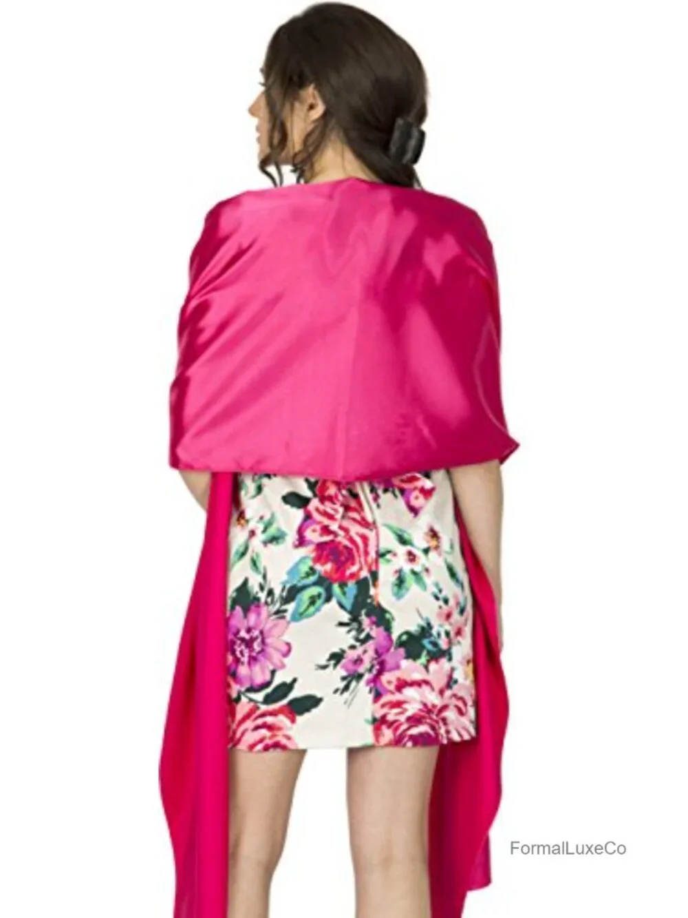 Satin Shawl Wrap Scarf Wedding Bridesmaid Formal Event Cover Up